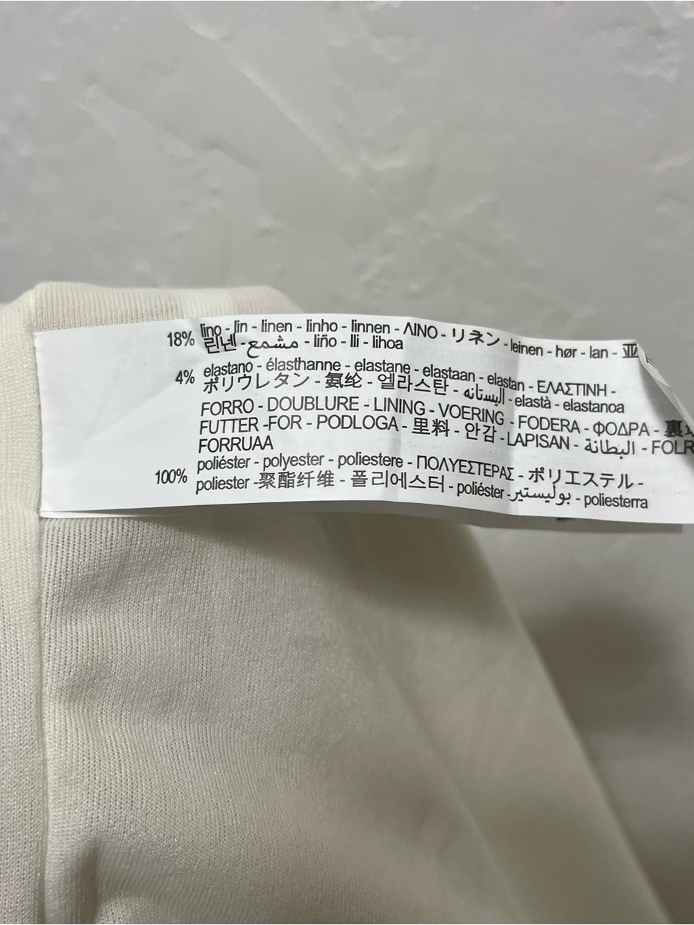 Zara XXL White Linen Blend Cutout Midi Slip Dress NWT - Picture 12 of 12